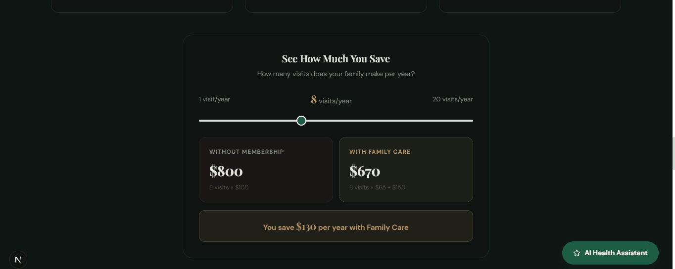 Pricing plans